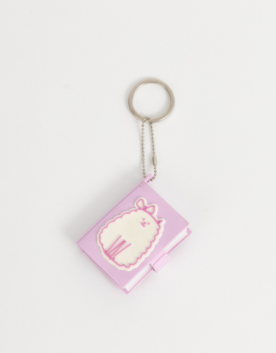 Llavero Y Charm Con Libreta De Frutilla 