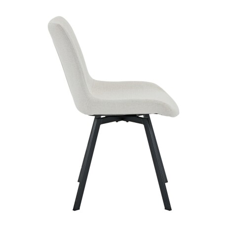 Silla Giratoria Telaio - Tela Rústica W3 (Beige)
