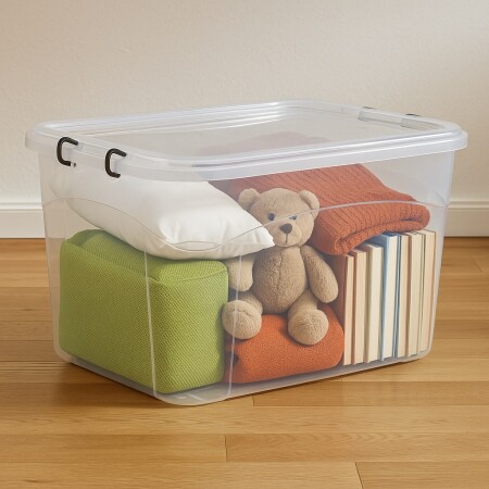CAJA ORGANIZADORA PARAMOUNT 90 LITROS Sin color