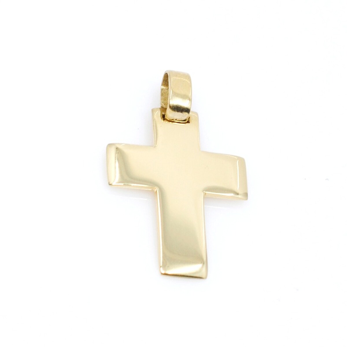 Cruz oro 18k bombe. Medidas 2 x 2,5cm 