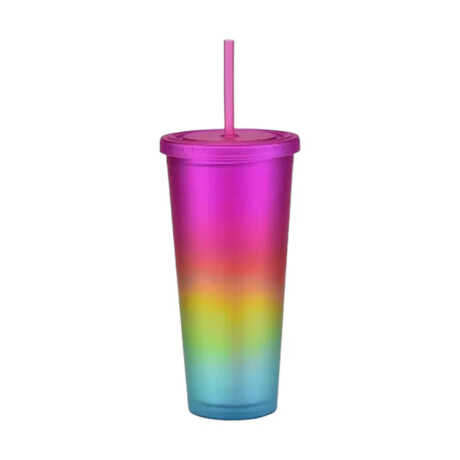 Vaso multicolor con sorbito Sc