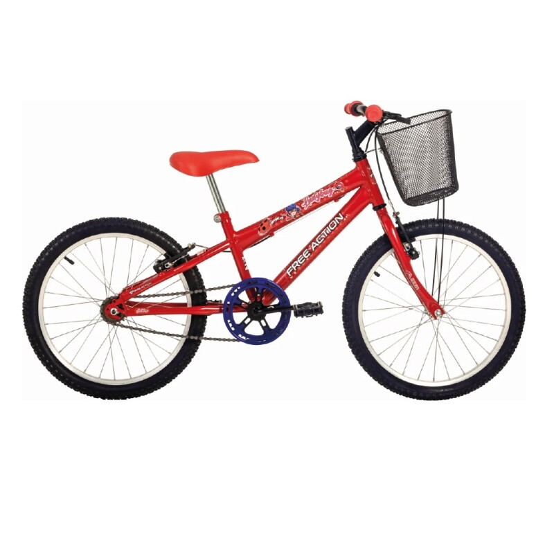 Bicicleta Niña Rod 20 Free Action Lady Bug Roja Con Canasto Rojo 11 Bicicleta Niña Rod 20 Free Action Lady Bug Roja Con Canasto Rojo 11