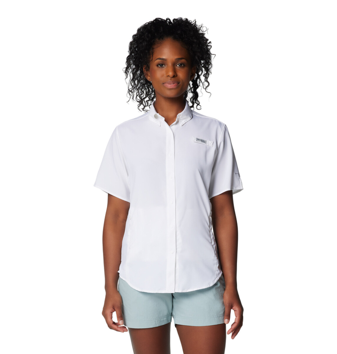 Camisa Tamiami II SS Mujer - WHITE 