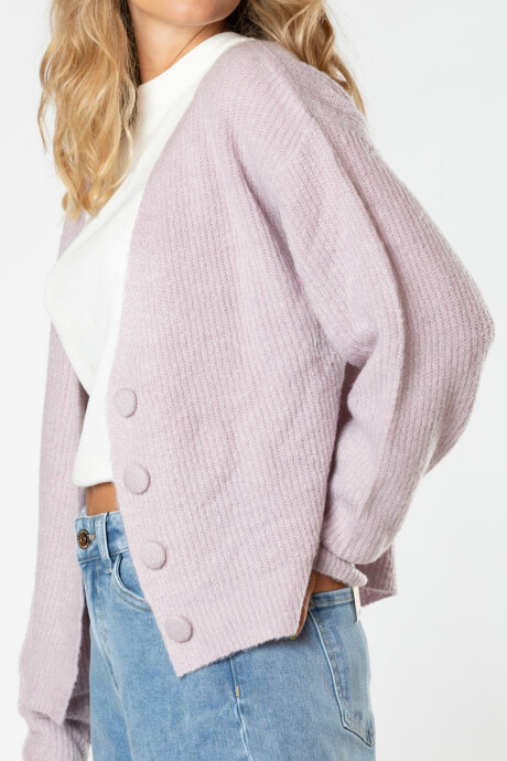 CARDIGAN PRETI RUSTY Lila