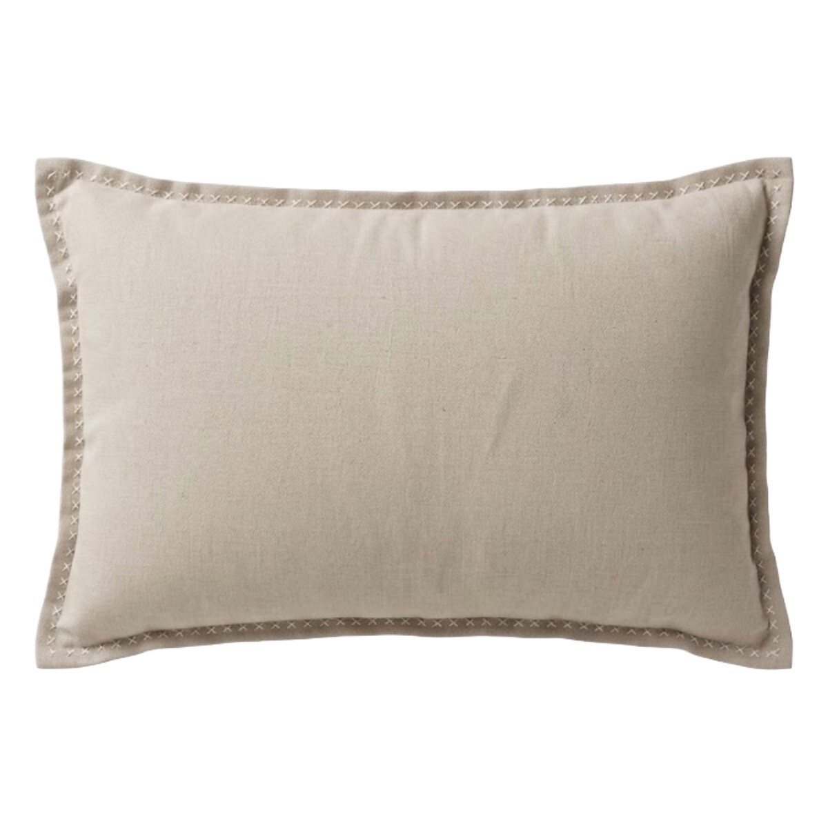 COJIN RECT BEIGE 35X60CM 