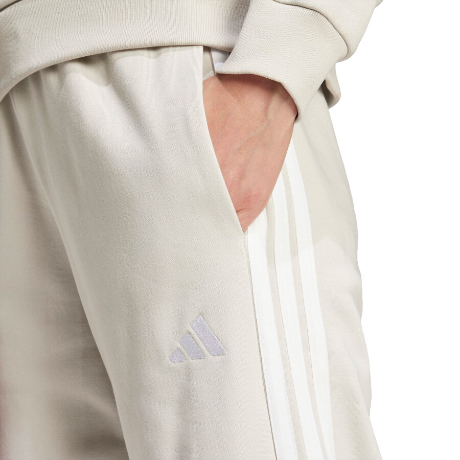 Pantalon de Mujer Adidas Essentials Open Hem French Beige - Blanco