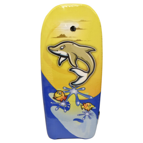 Tabla Morey Bodyboard Barrenadora Olas Surf Flotador 100Cm Amarillo