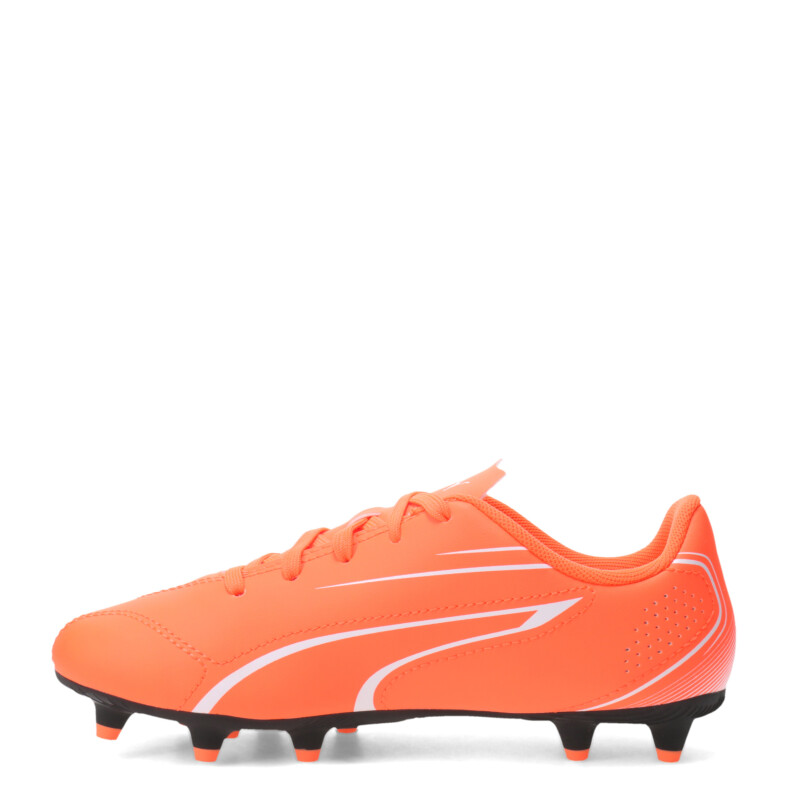 Championes de Fútbol 11 Infantiles Puma Vitoria Fg/Ag Rojo - Blanco