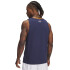 UA SPORTSTYLE LOGO TANK-BLU BLU-403