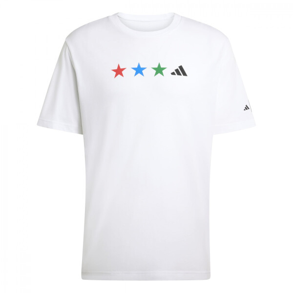 REMERA ADIDAS M FTB WC MAP T HOMBRE KB2530 Blanco