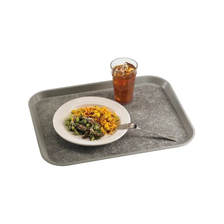 Bandeja Antideslizante Gris Perla 38 x 51 cm Bandeja Antideslizante Gris Perla 38 x 51 cm