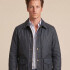 Parka Forest Cotton Wax Azul