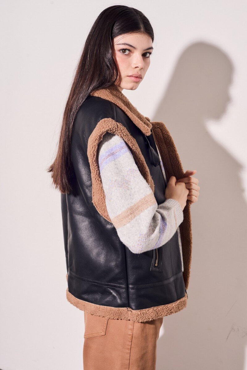 Chaleco Gamulan Negro