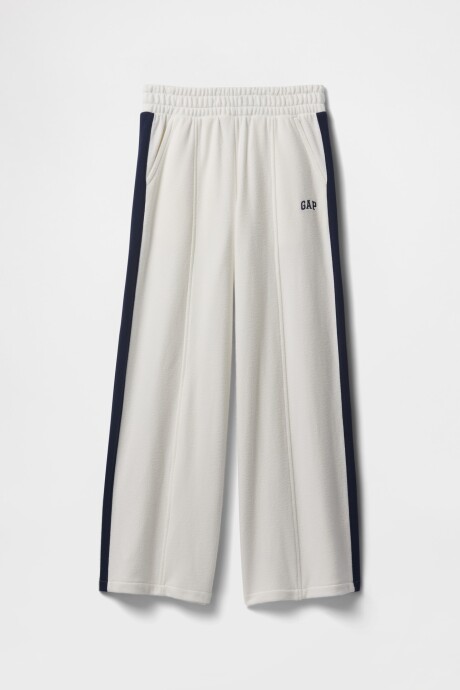 Pantalón Deportivo Logo Gap Sin Felpa Niña New Off White Opt1