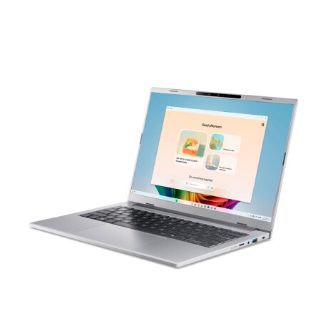Notebook Acer Aspire A14-53M. Core Ultra 5 226V. RAM 16GB DDR5. Disco Sólido 512GB. Pantalla 14" Full HD. Win11 Notebook Acer Aspire A14-53M. Core Ultra 5 226V. RAM 16GB DDR5. Disco Sólido 512GB. Pantalla 14" Full HD. Win11