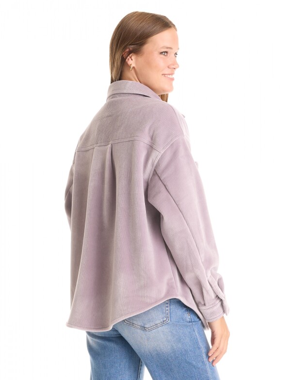 Sobrecamisa Corduroy Soft LAVANDA