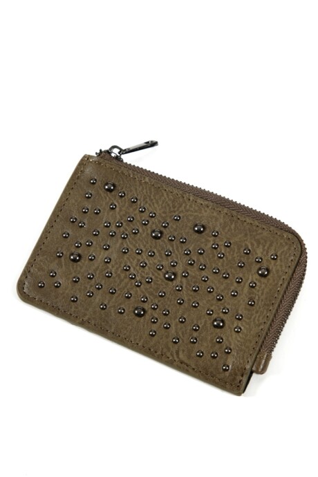 Billetera Svitlana Verde Militar