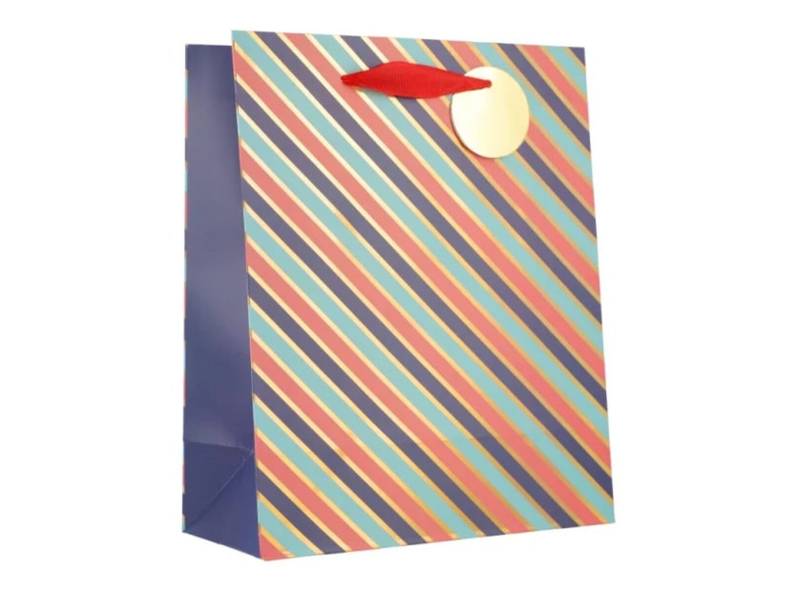 Bolsa Top Mediana - Rayas Diagonales Diseño 2 