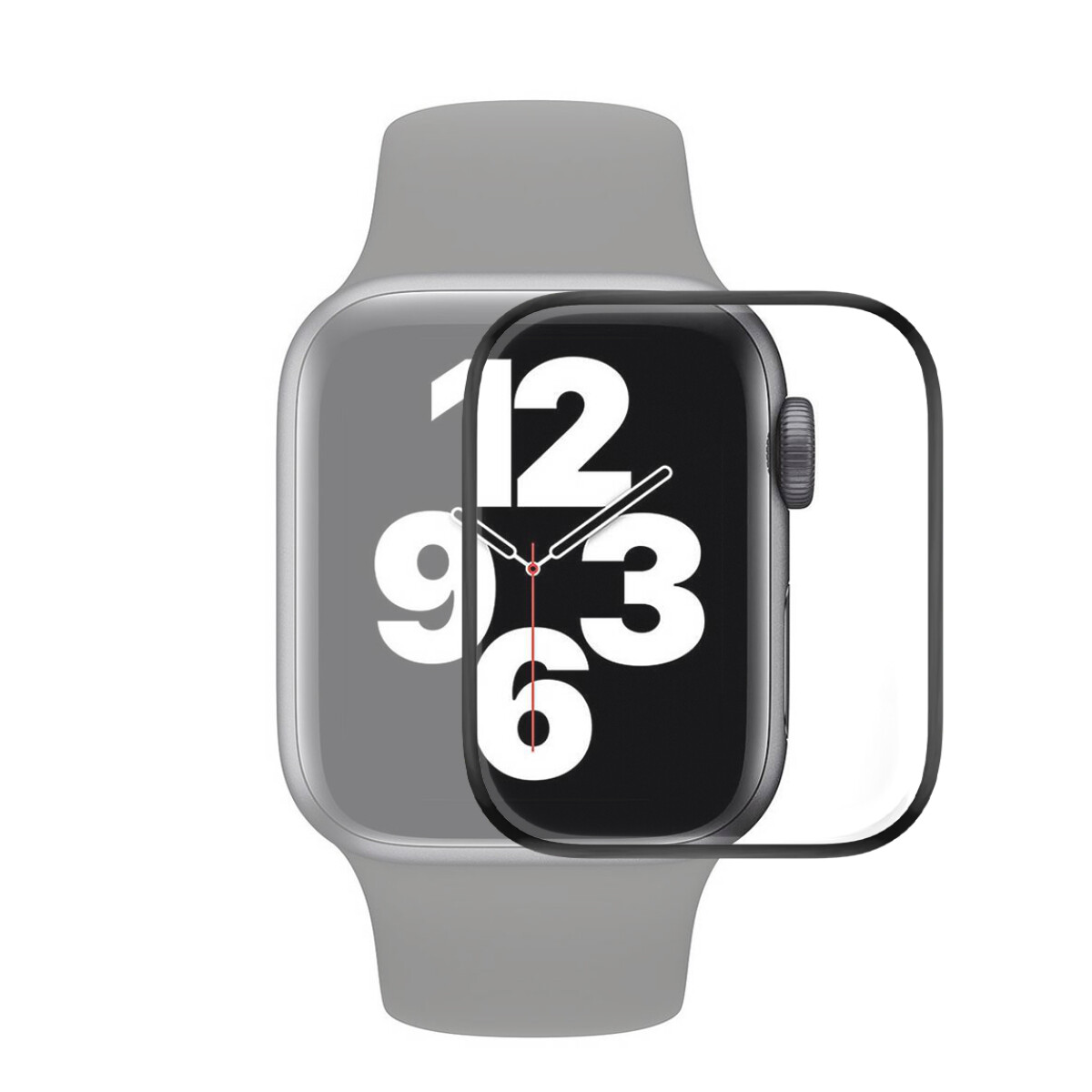 Vidrio Protector 3D PMMA para Apple Watch SE 44mm - Transparente 