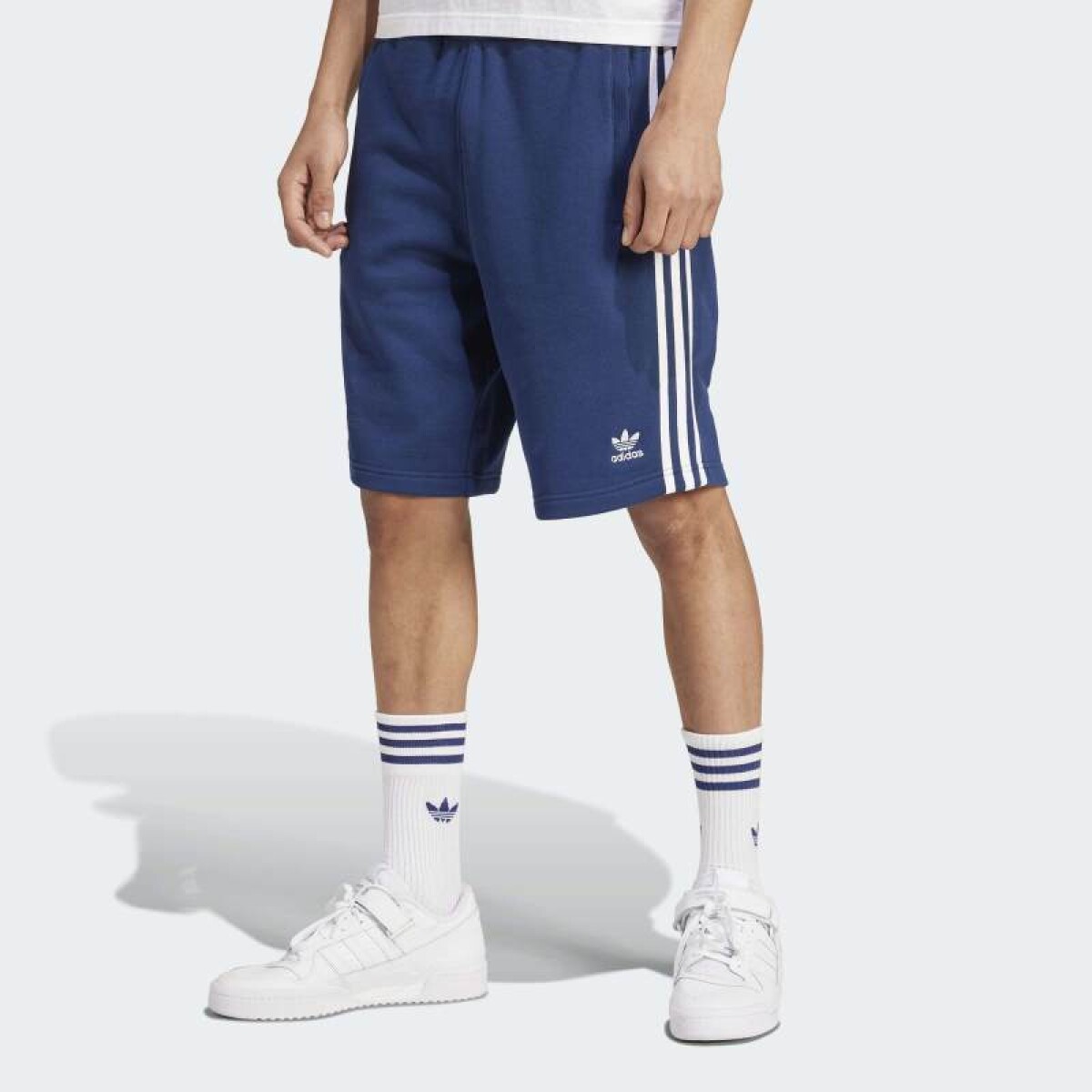 Short Adidas 3 Rayas - Azul 