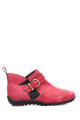 Bota Baja Clásica Cuero BORDO