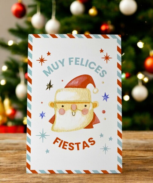 Tarjeta navidad 10x15 cm DISEÑO 18