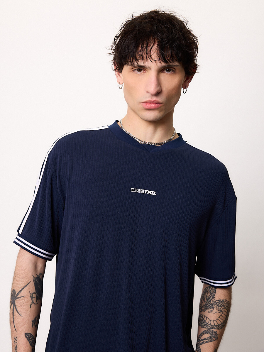 T-SHIRT M/C LAYI DIXIE Navy