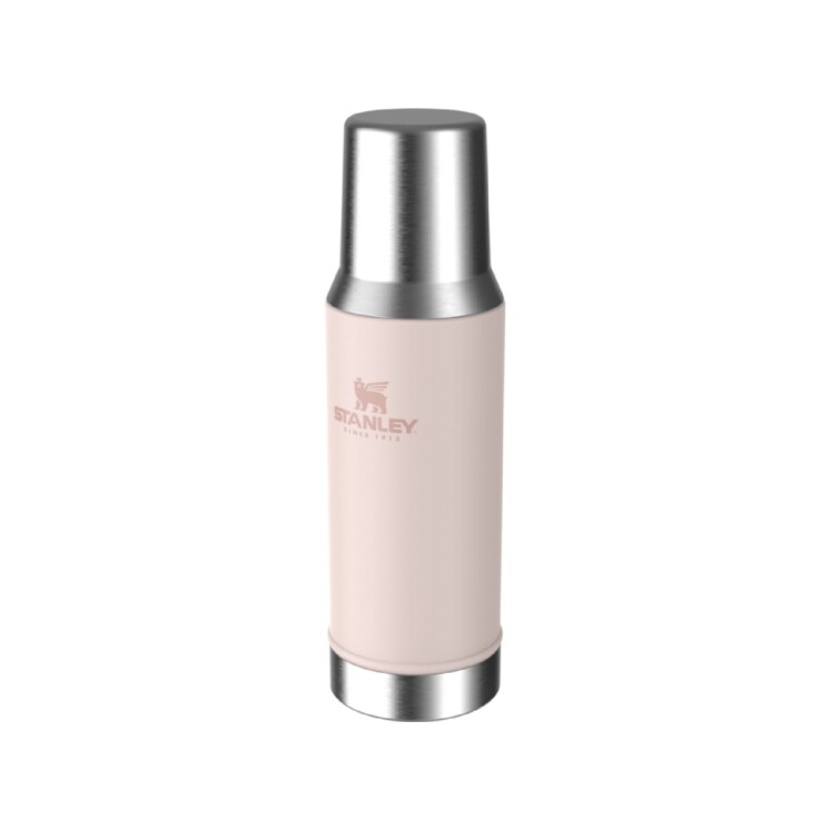 Termo Stanley Mate System 800 ml con Pico Cebador y Tapa Mate Rosa
