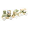 Tren Para Armar Verde Madera Polar B Tren Para Armar Verde Madera Polar B