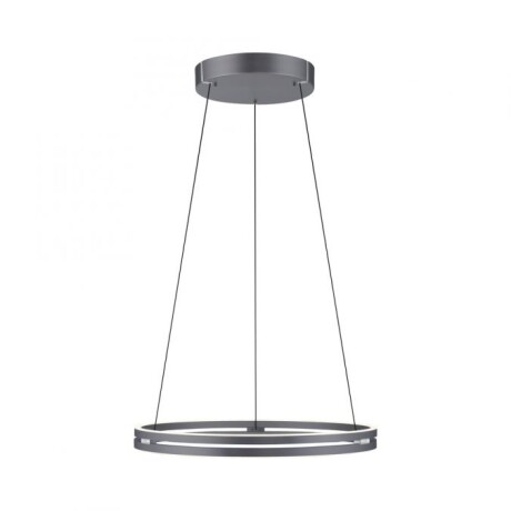 Colgante led anillo motorizado 44w 70cm a control remoto con varias funciones, Gris grafito Colgante led anillo motorizado 44w 70cm a control remoto con varias funciones, Gris grafito