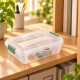 Set x3 Caja organizadora 1,6 lts TRANSPARENTE