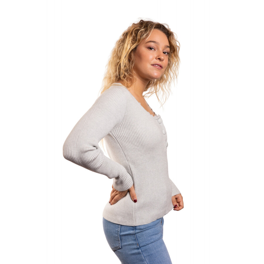 CHERRY SWEATER GREY