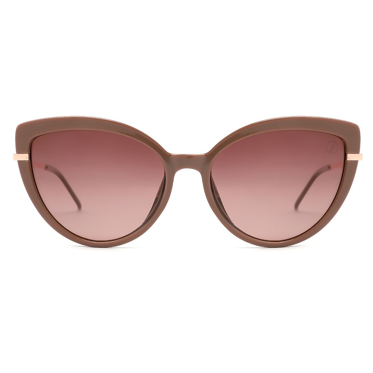 Lentes de Sol Chilli Beans Georgia Cat - Beige 