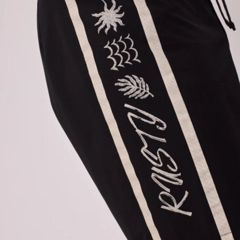 Short de Baño Rusty TALO Negro