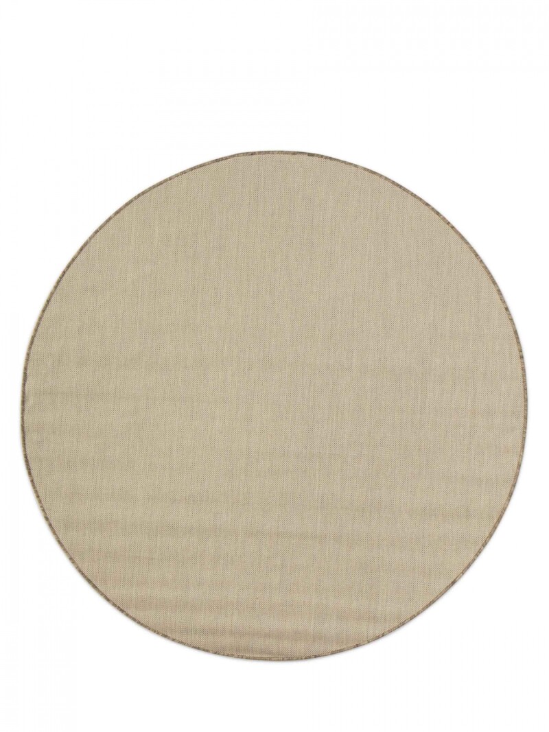 LINEO ALFOMBRA LINEO LIN/1965/6Y09/ 160CM DIAM MINK/WOOL