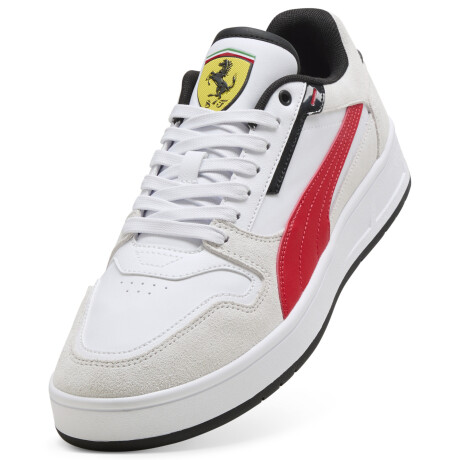 Ferrari Court Class.St.SD 30914502 Blanco/Rojo