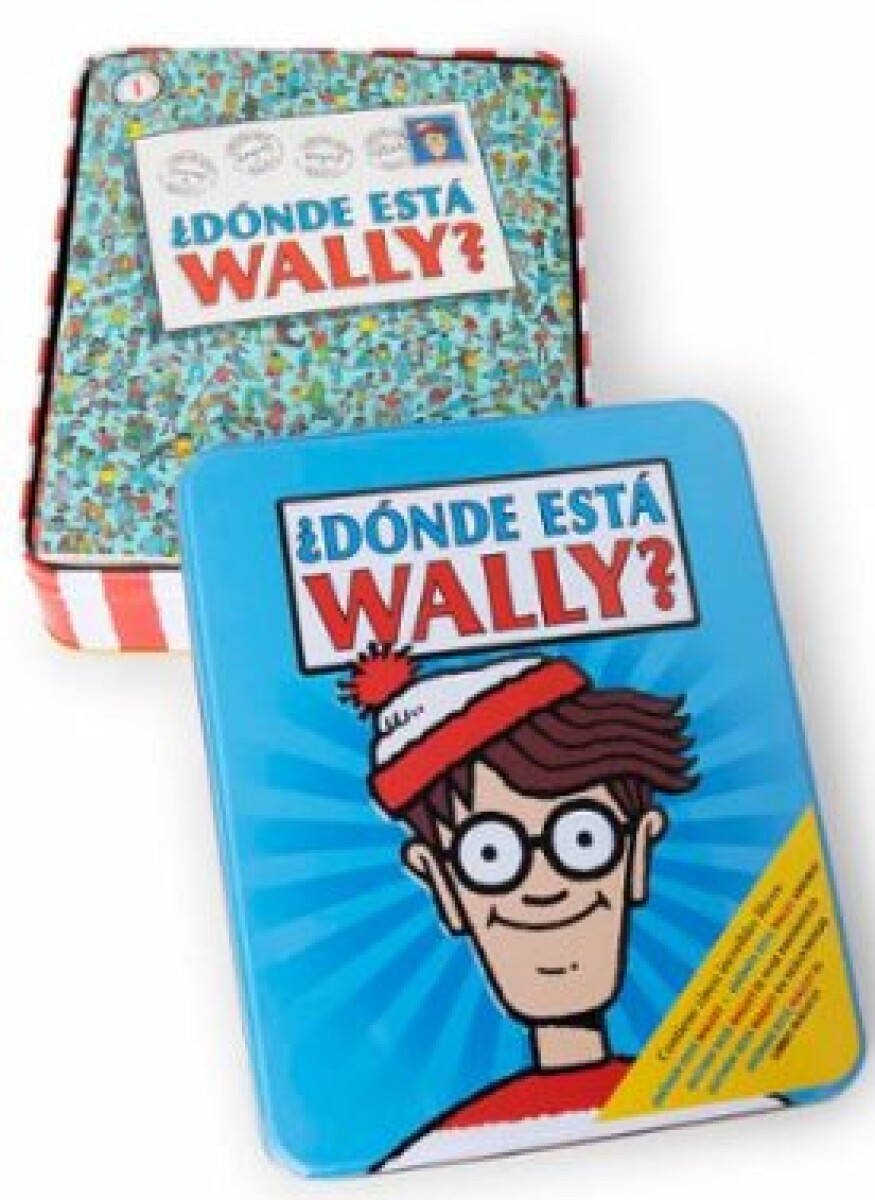 ¿DONDE ESTA WALLY? (CAJA METALICA) 