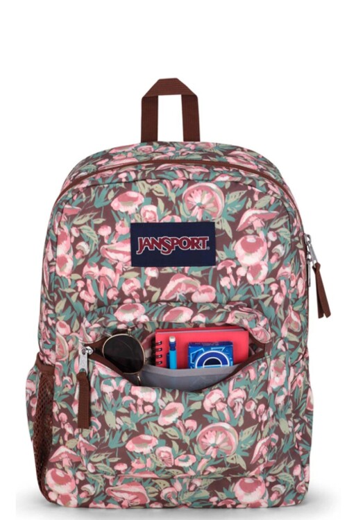 MOCHILA CROSS TOWN PAINTERLY MUSHROOMS
