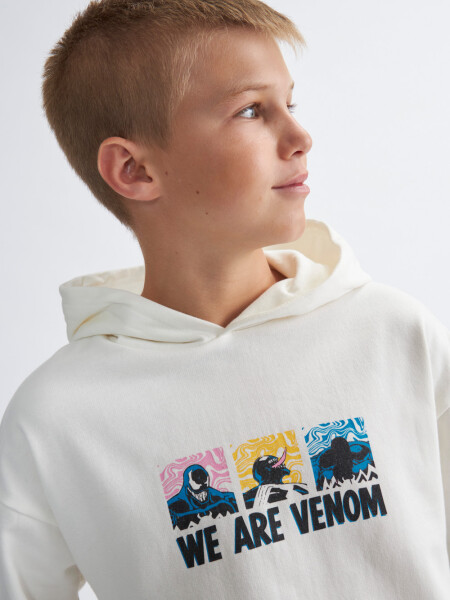 Hoodie deportivo Crudo Marvel