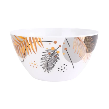 Bowl de melamina linea Hoja Gold Bowl de melamina linea Hoja Gold