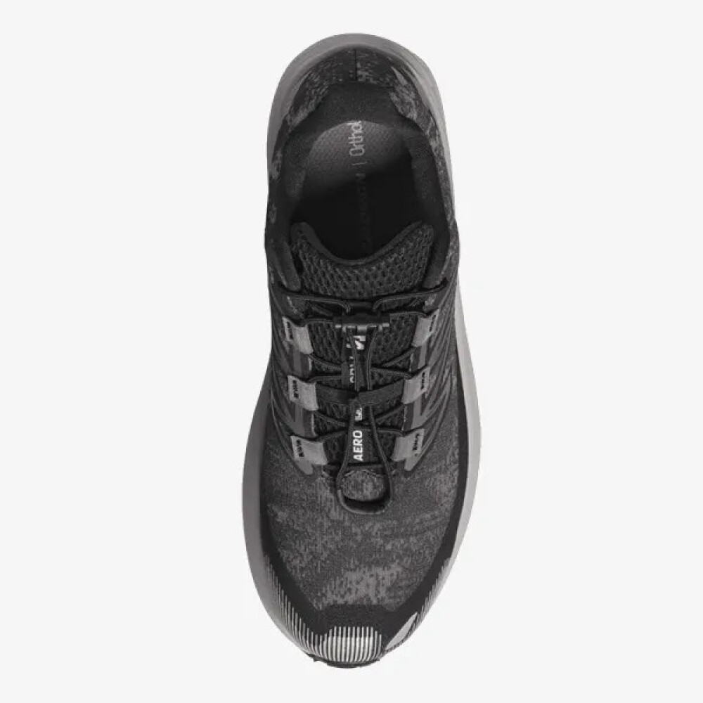 Zapatillas Running Aero Flo Grvl Hombre Dark Full Gray/paloma/black