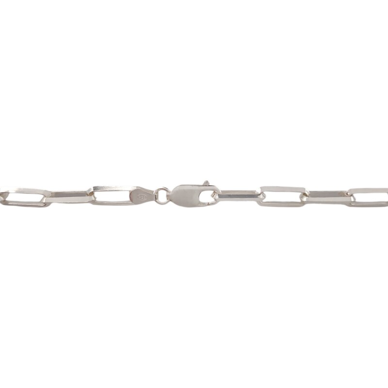 Cadena Force eslabón largo-Plata 925-Sin Piedra-CD3060 sinpiedra