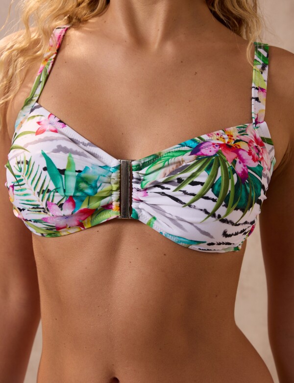 Bikini C/hebilla BLANCO/MULTI