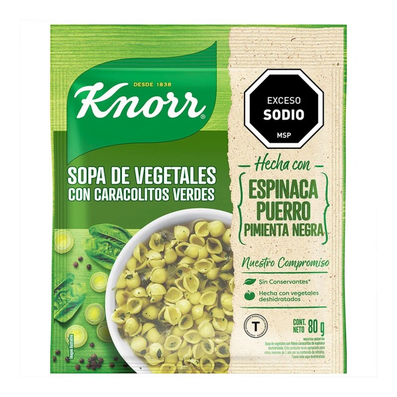SOPA KNORR CAS VEG. VERDES Sopa Knorr Cas Veg. Verdes
