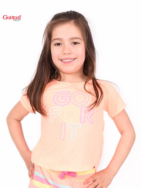REMERA FRASES CORAL