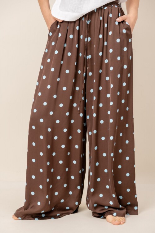 Pantalon Dots Aqua