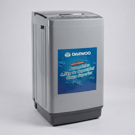Lavarropas carga superior 4,5kg Daewoo | Color gris Lavarropas carga superior 4,5kg Daewoo | Color gris