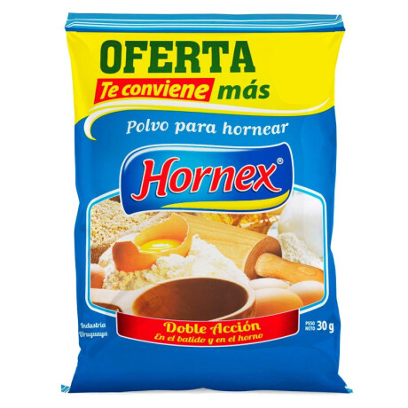 POLVO DE HORNEAR HORNEX 30G POLVO DE HORNEAR HORNEX 30G