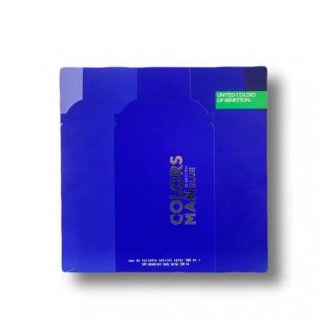 Benetton Colors Man Blue Edt 100 Ml + Desodorante 150ml Benetton Colors Man Blue Edt 100 Ml + Desodorante 150ml