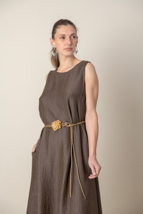 VESTIDO LUX LUNA Chocolate